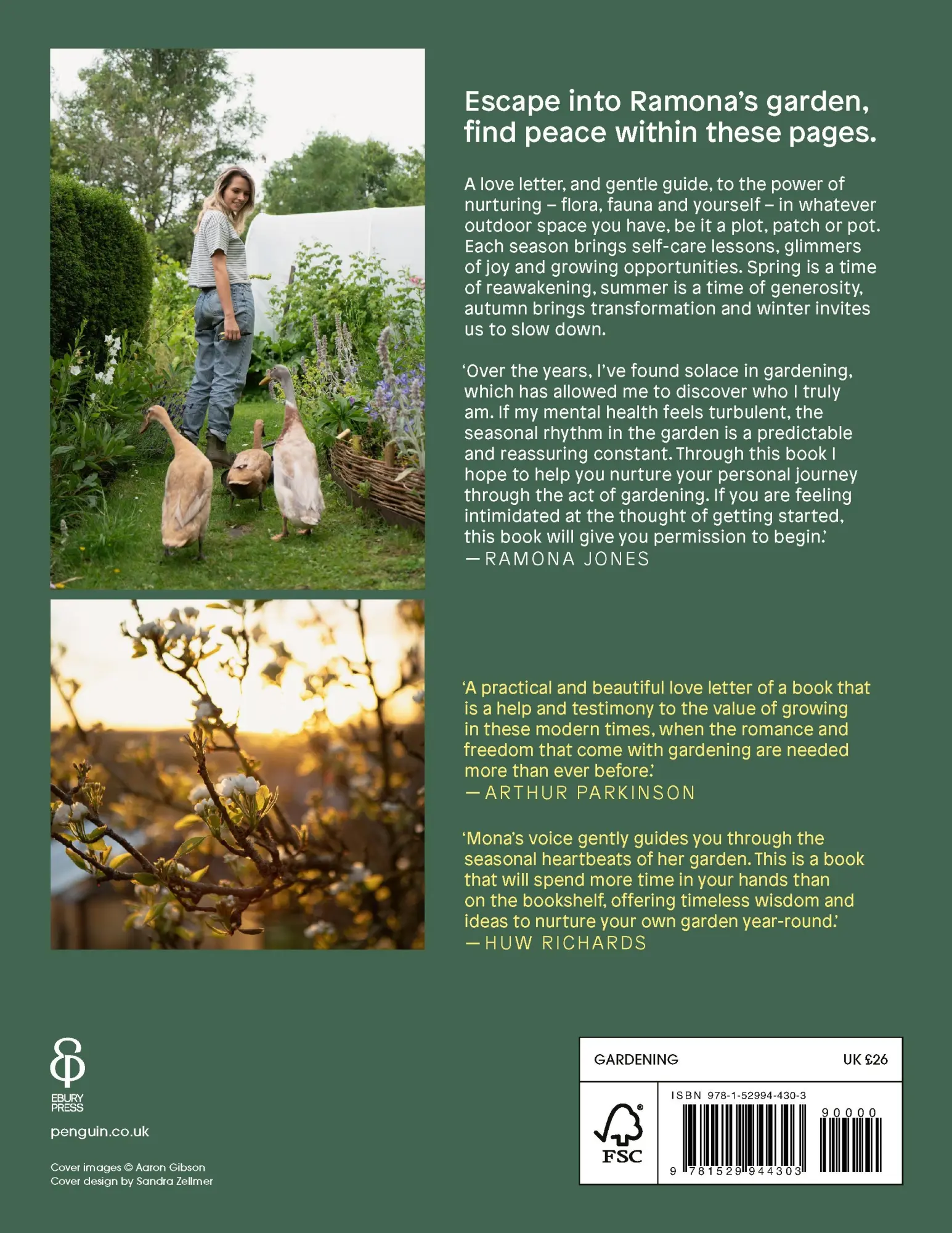 Rückseite: 9781529944303 | Growing | A Year of Living and Nurturing with the Seasons | Jones