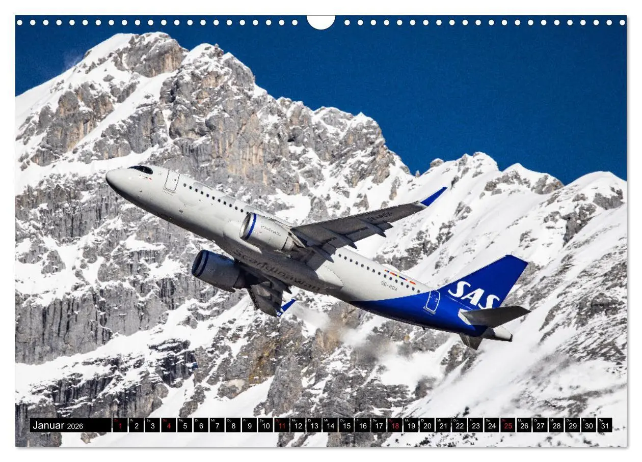Bild: 9783457924303 | Airliner 2026 (Wandkalender 2026 DIN A3 quer), CALVENDO Monatskalender