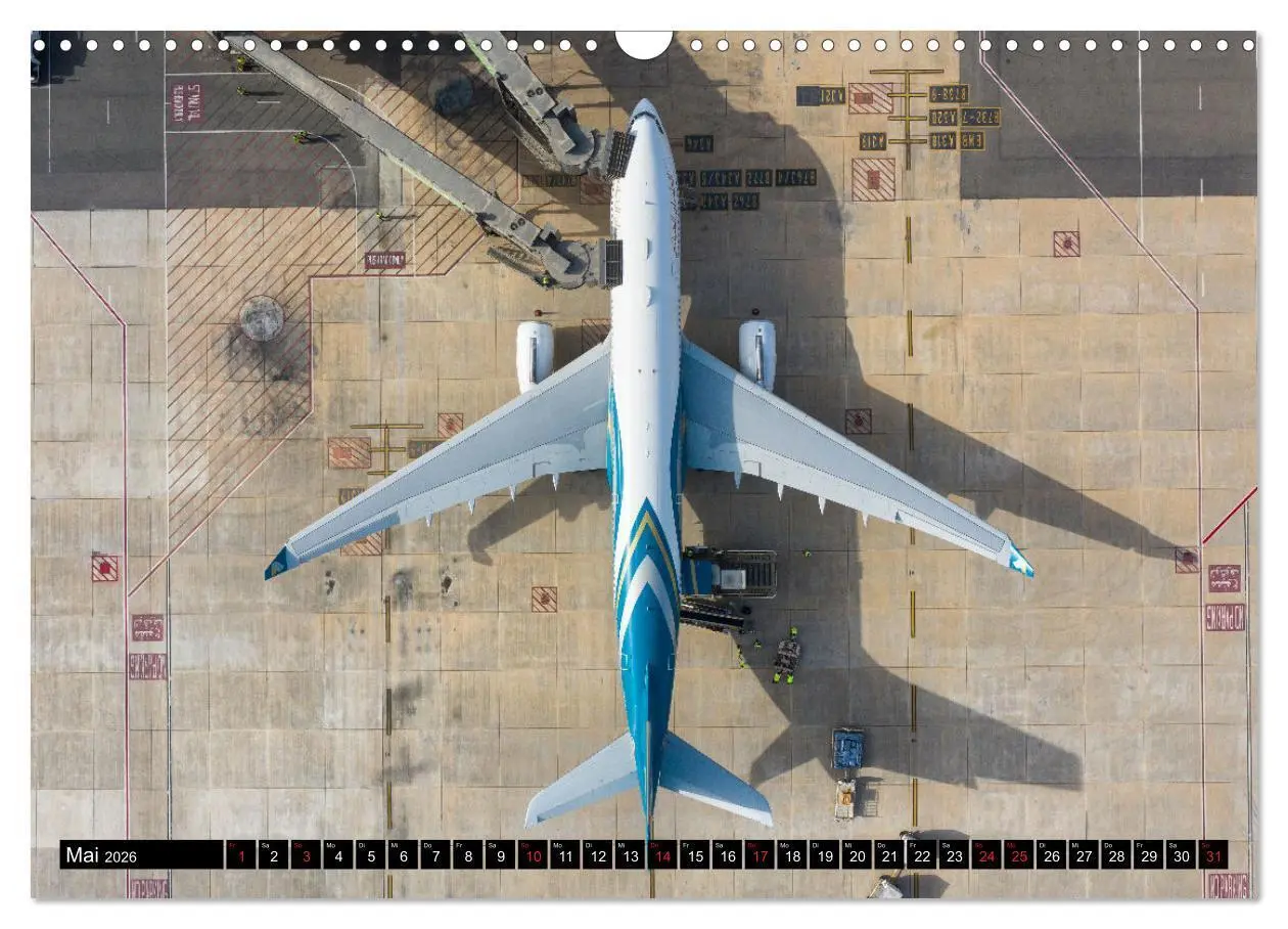 Bild: 9783457924303 | Airliner 2026 (Wandkalender 2026 DIN A3 quer), CALVENDO Monatskalender