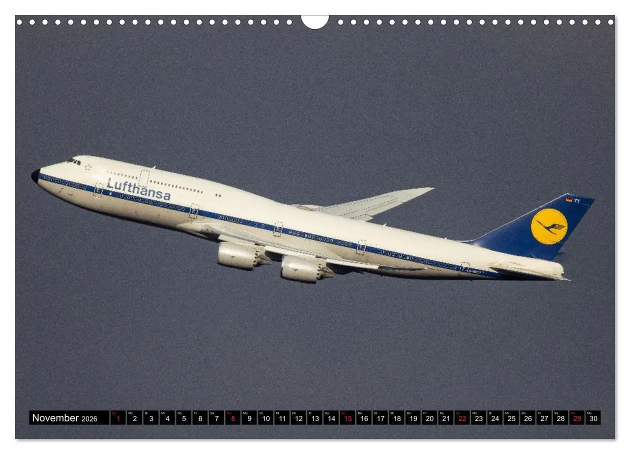 Bild: 9783457924303 | Airliner 2026 (Wandkalender 2026 DIN A3 quer), CALVENDO Monatskalender