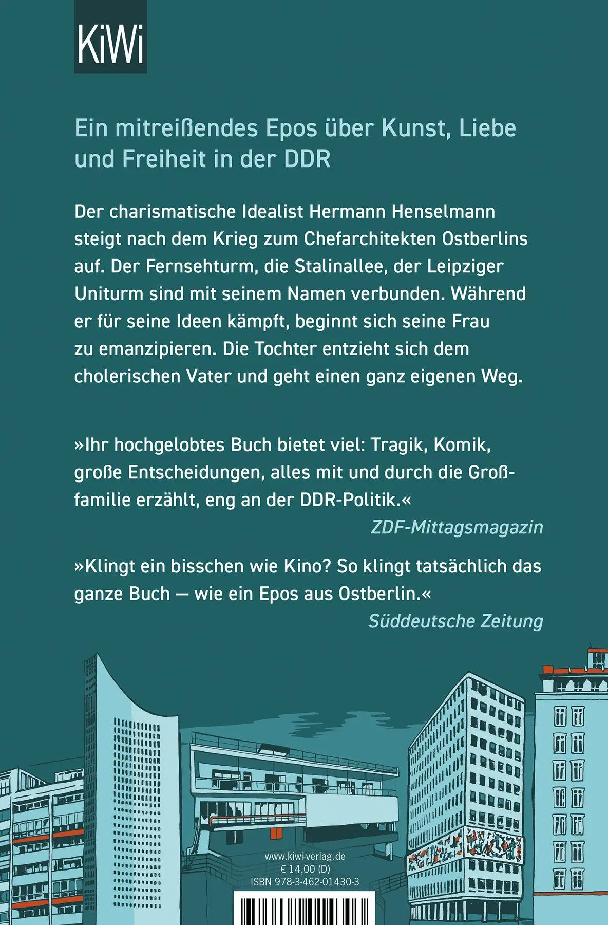 Rückseite: 9783462014303 | Die Allee | Florentine Anders | Taschenbuch | 352 S. | Deutsch | 2026