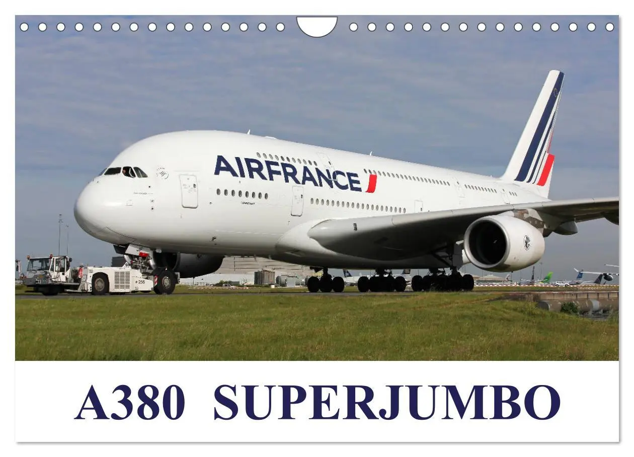 Cover: 9783516564303 | A380 SuperJumbo (Wall Calendar 2026 DIN A4 landscape), CALVENDO 12...