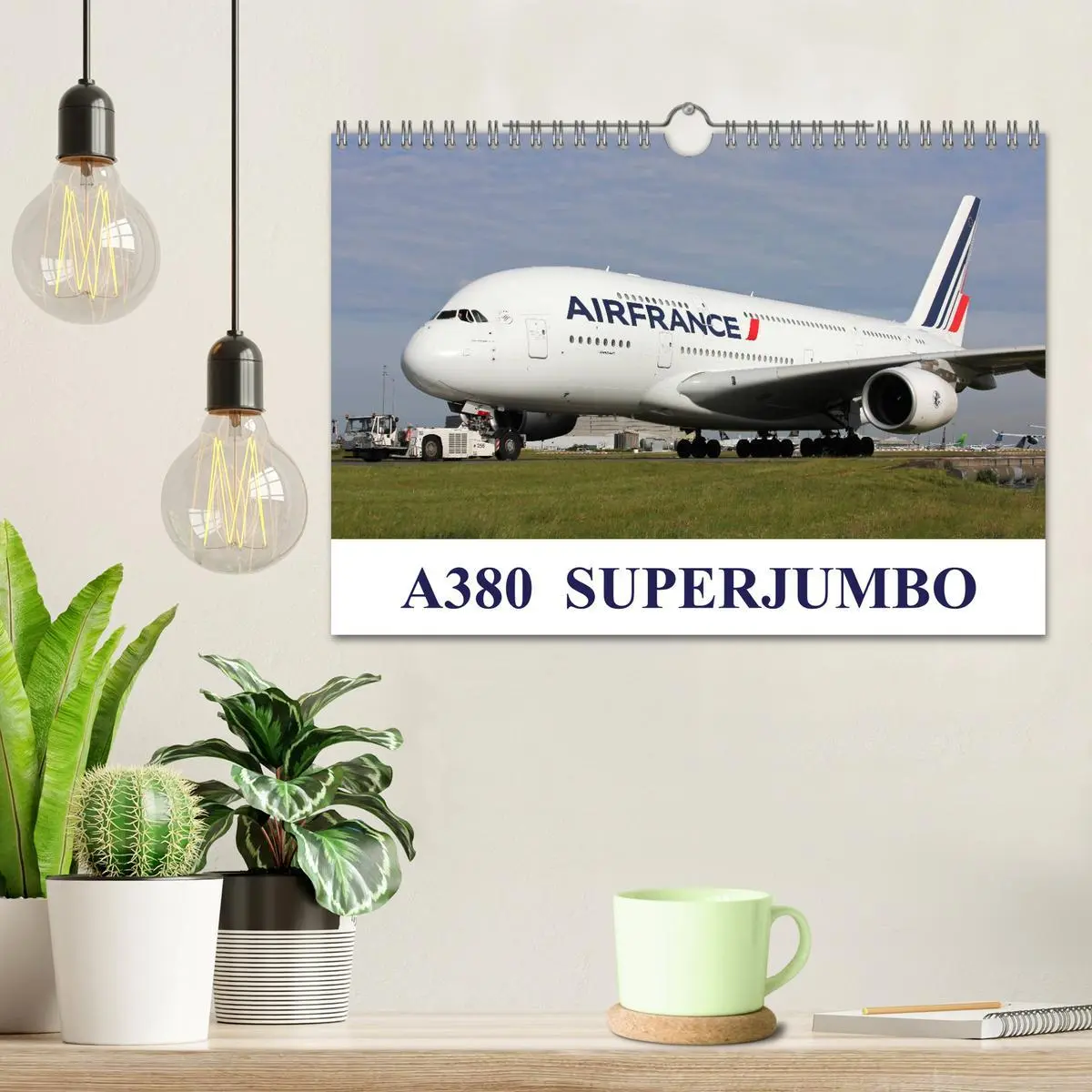 Bild: 9783516564303 | A380 SuperJumbo (Wall Calendar 2026 DIN A4 landscape), CALVENDO 12...
