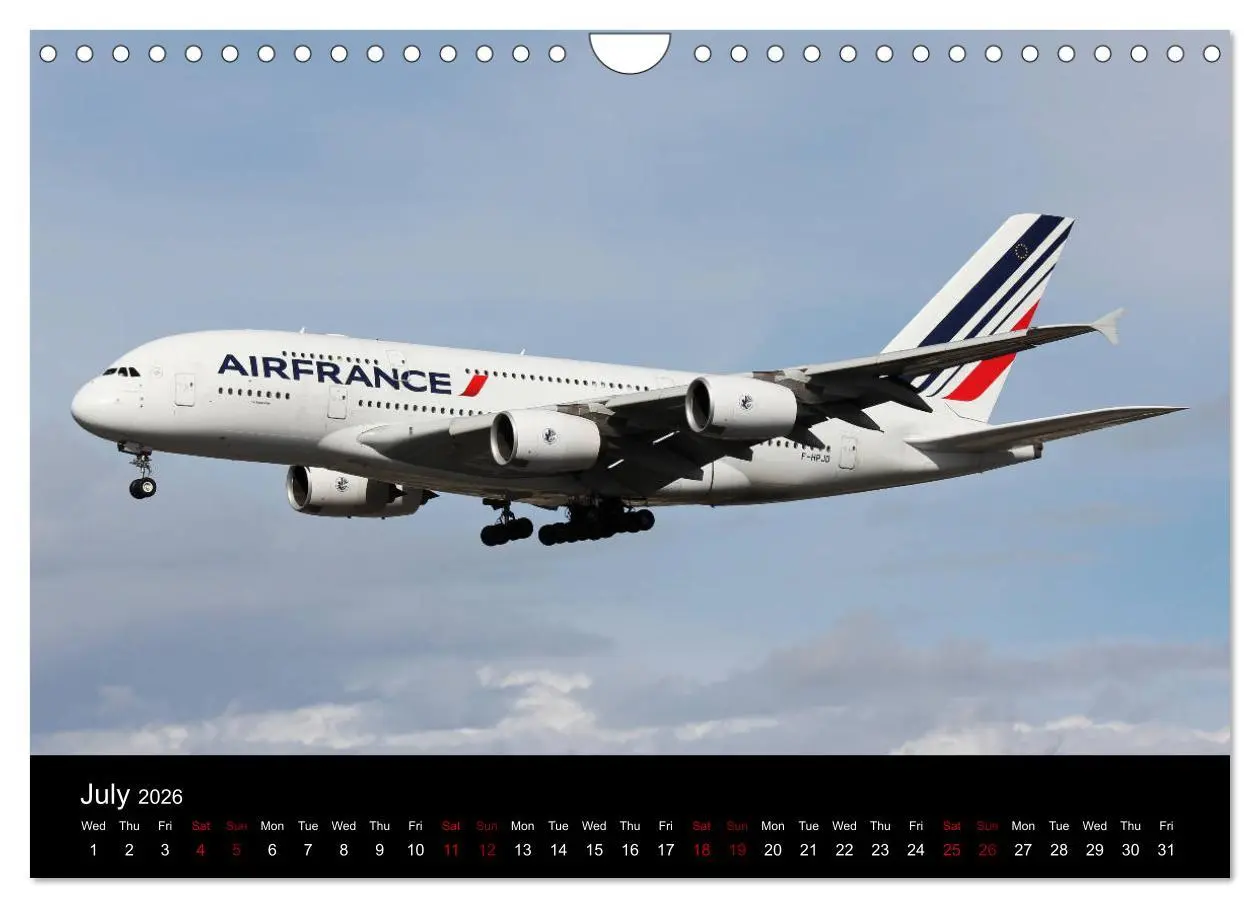 Bild: 9783516564303 | A380 SuperJumbo (Wall Calendar 2026 DIN A4 landscape), CALVENDO 12...