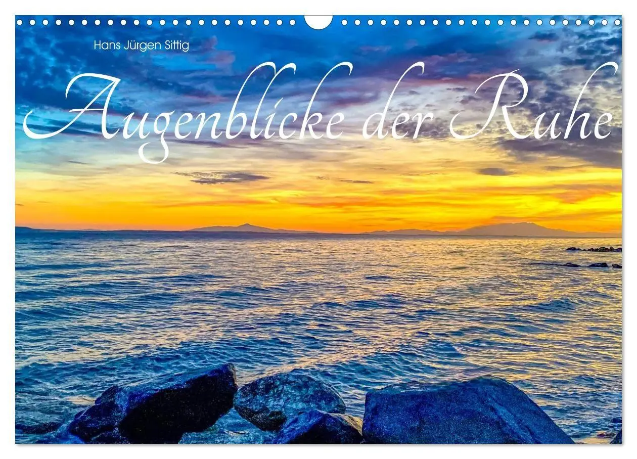 Cover: 9783516704303 | Augenblicke der Ruhe (Wandkalender 2026 DIN A3 quer), CALVENDO...