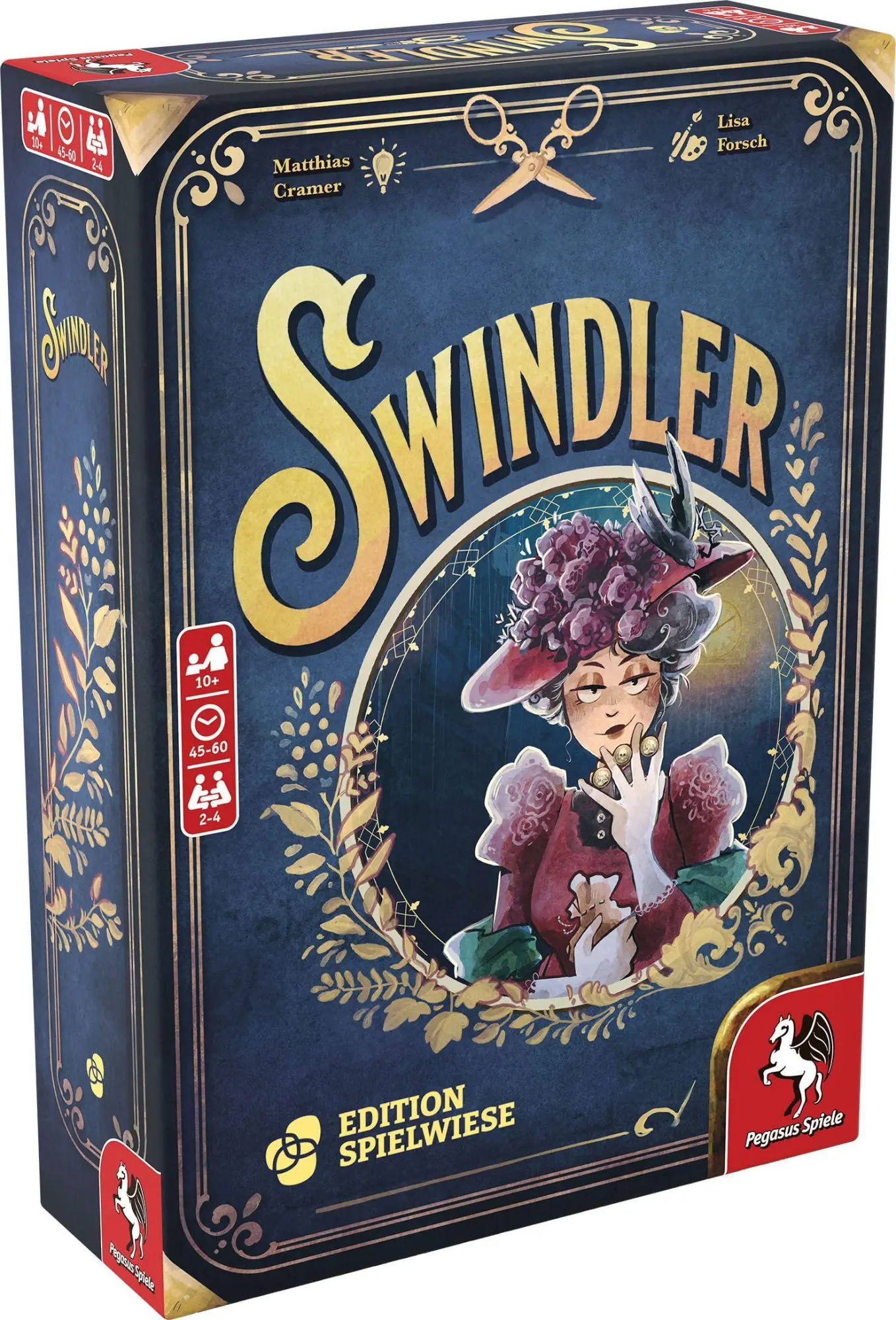 Cover: 4250231734403 | Swindler (Edition Spielwiese) | Matthias Cramer | Spiel | Brettspiel