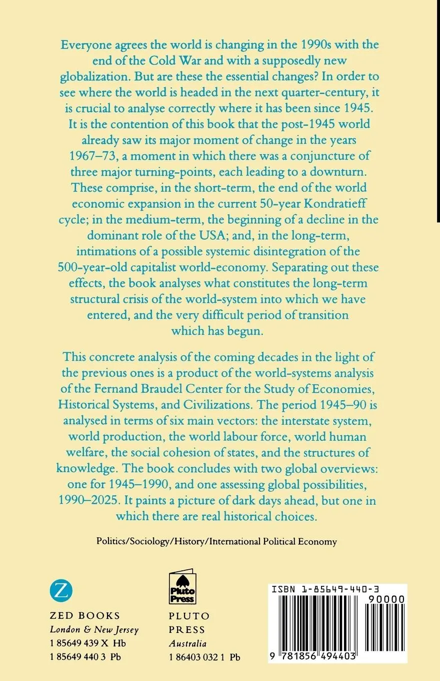Rückseite: 9781856494403 | The Age of Transition | Trajectory of the World System, 1945-2025