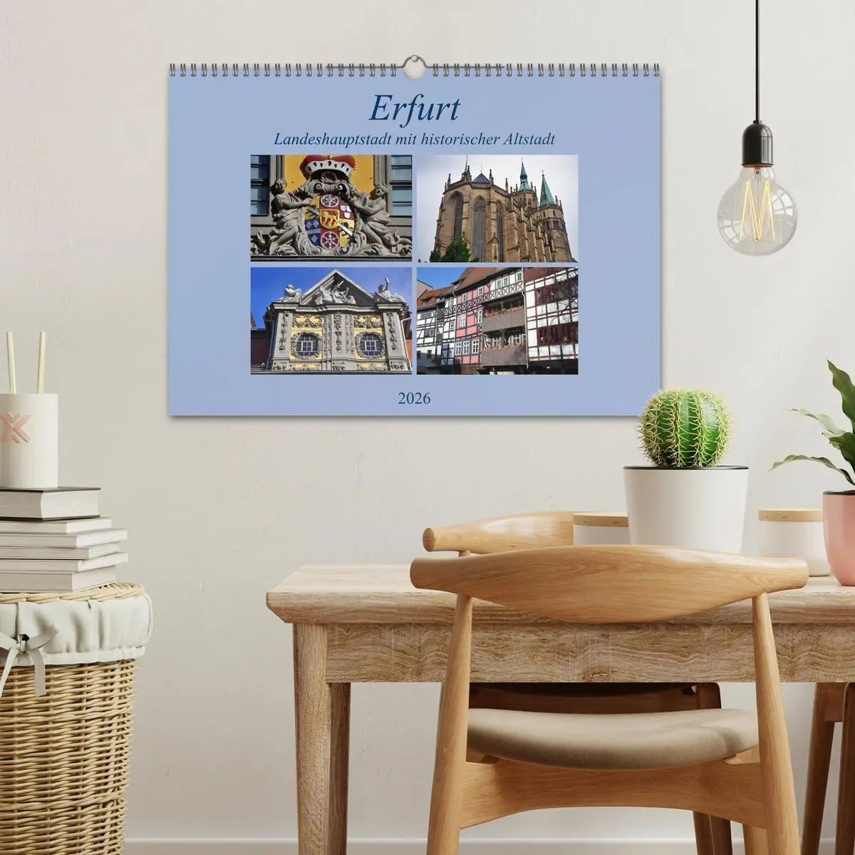 Bild: 9783457774403 | Erfurt - Landeshauptstadt mit historischer Altstadt (Wandkalender...