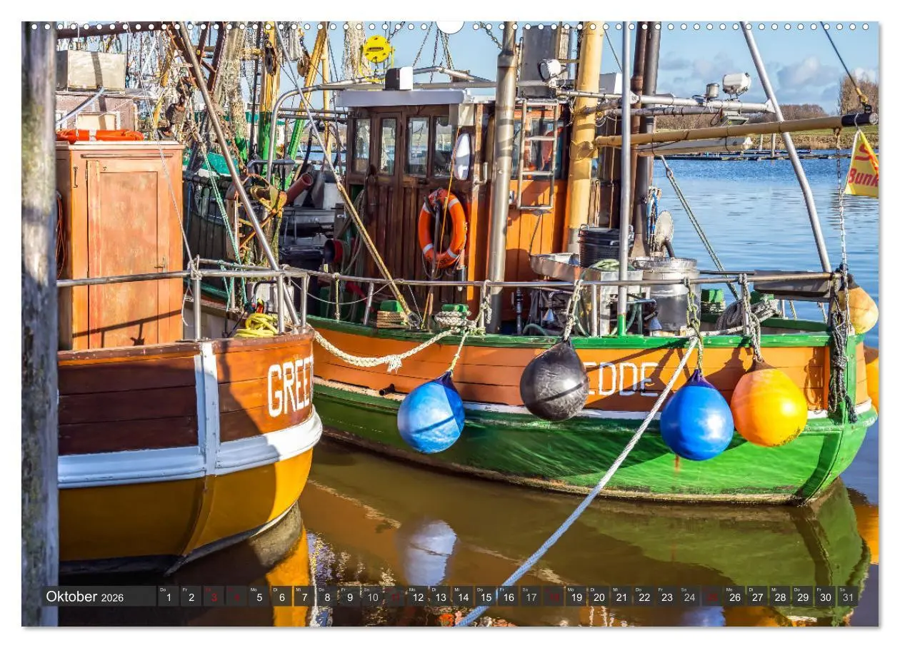 Bild: 9783457914403 | GREETSIEL-LIEBE (Wandkalender 2026 DIN A2 quer), CALVENDO...