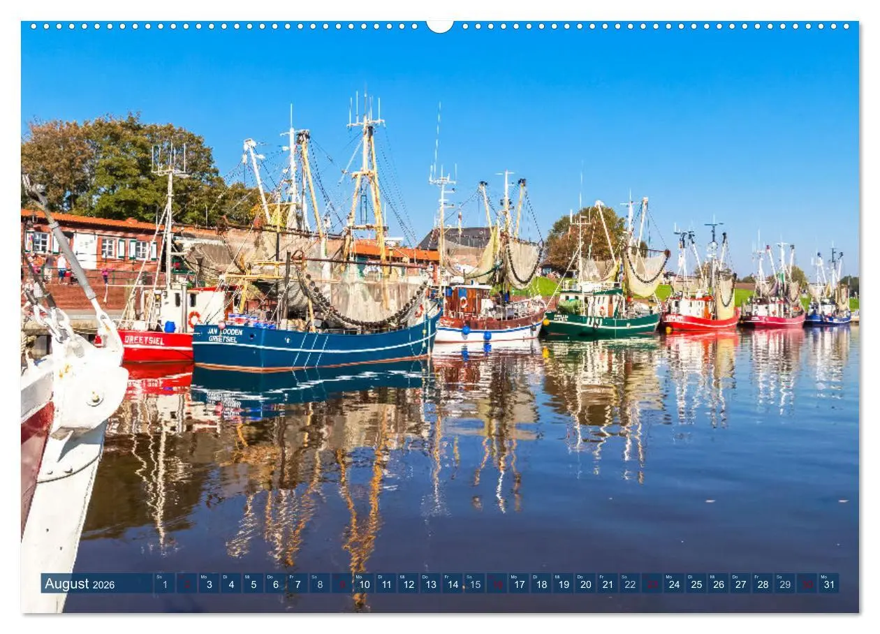 Bild: 9783457914403 | GREETSIEL-LIEBE (Wandkalender 2026 DIN A2 quer), CALVENDO...