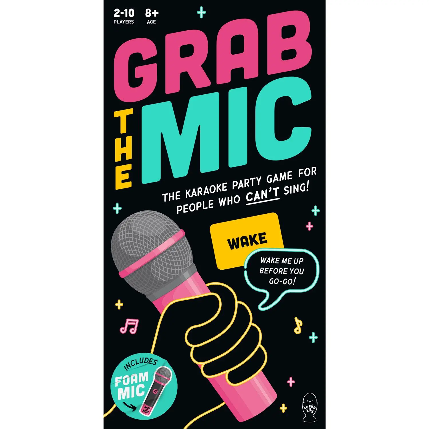 Bild: 4260071884503 | Grab the mic | Lucky Egg | Spiel | 884503 | Deutsch | 2025 | HUCH!