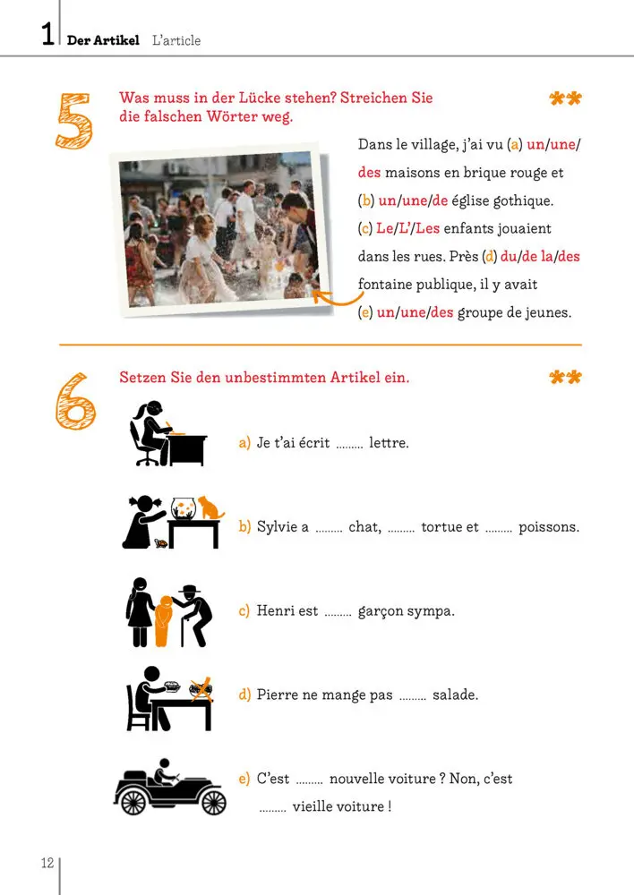 Bild: 9783125634503 | Langenscheidt Übungsbuch Grammatik Bild für Bild Französisch | Buch