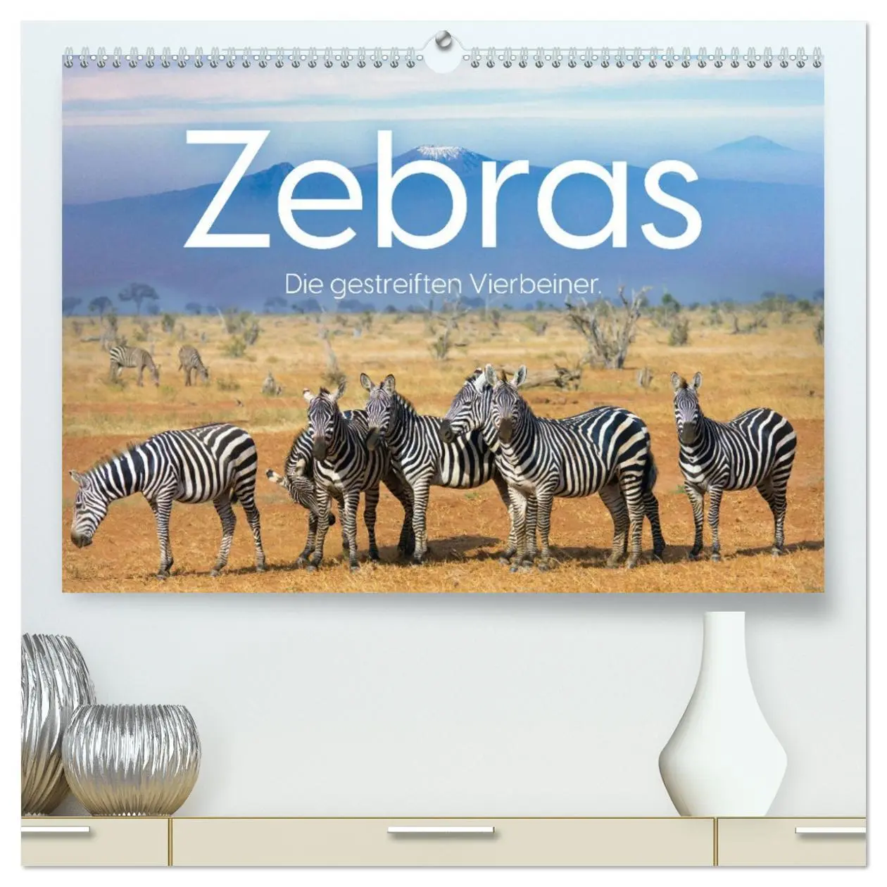 Cover: 9783457384503 | Zebras - Die gestreiften Vierbeiner. (hochwertiger Premium...