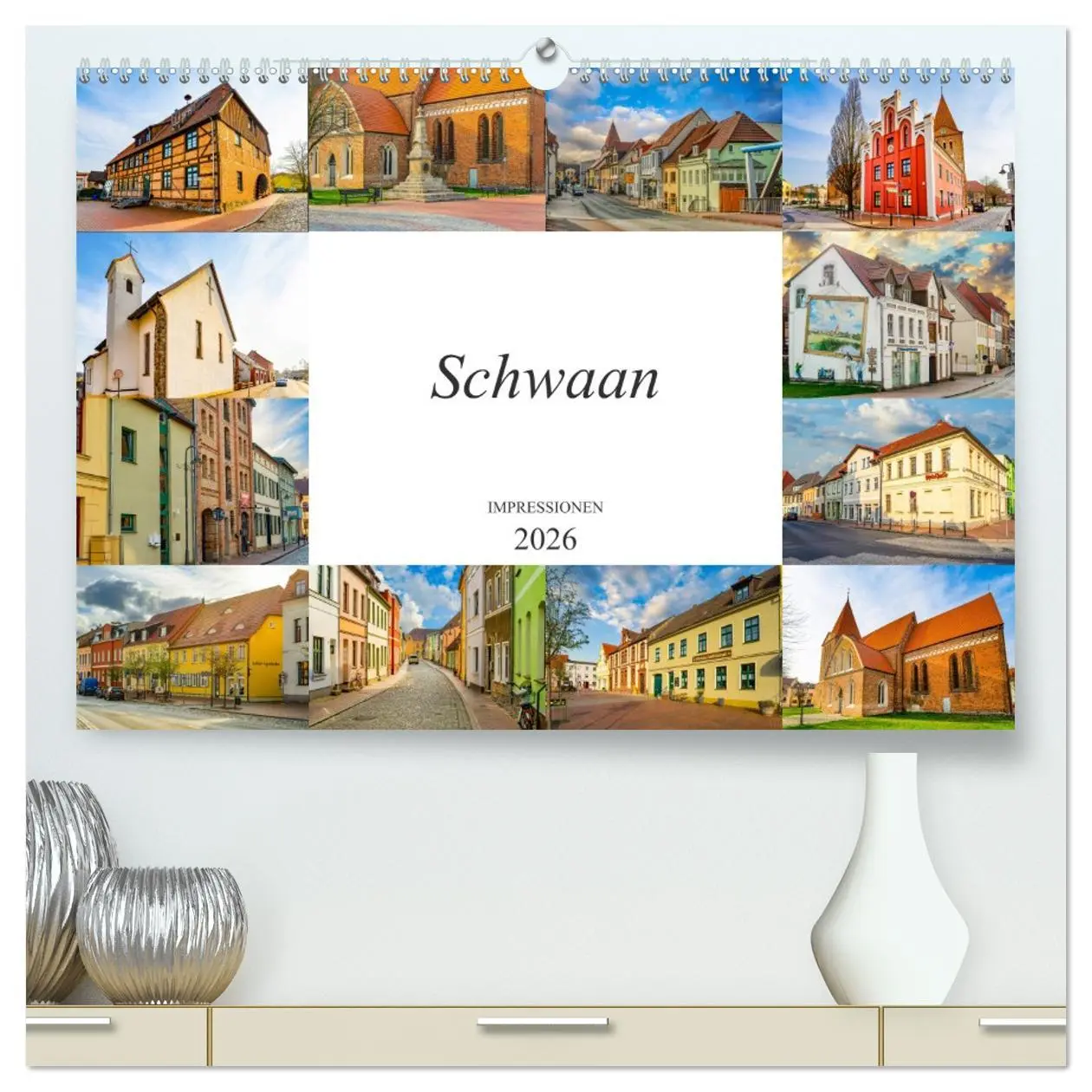Cover: 9783457694503 | Schwaan Impressionen (hochwertiger Premium Wandkalender 2026 DIN A2...