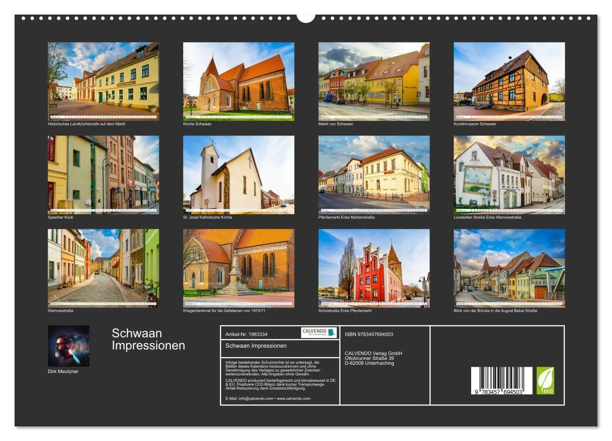 Bild: 9783457694503 | Schwaan Impressionen (hochwertiger Premium Wandkalender 2026 DIN A2...