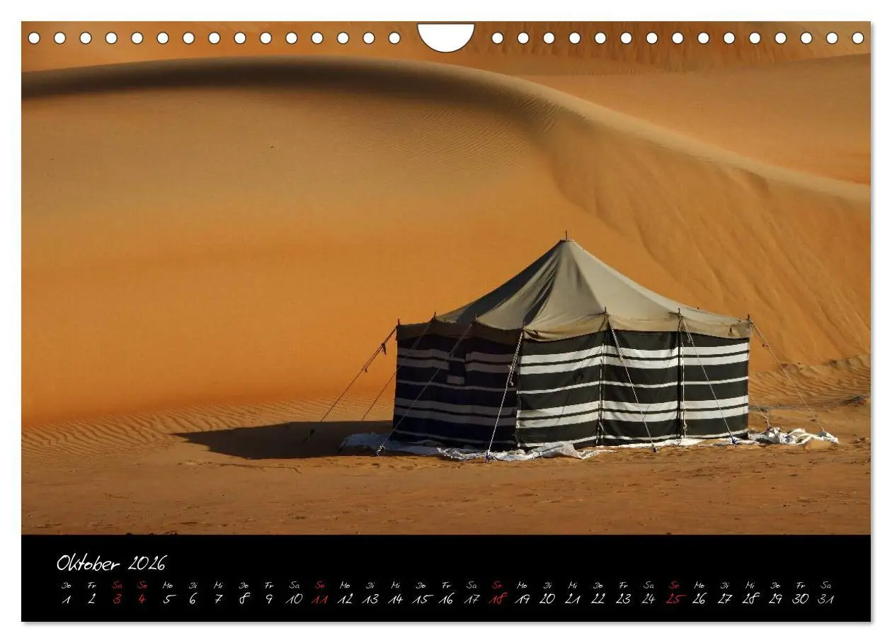 Bild: 9783516164503 | Faszination Wüste (Wandkalender 2026 DIN A4 quer), CALVENDO...