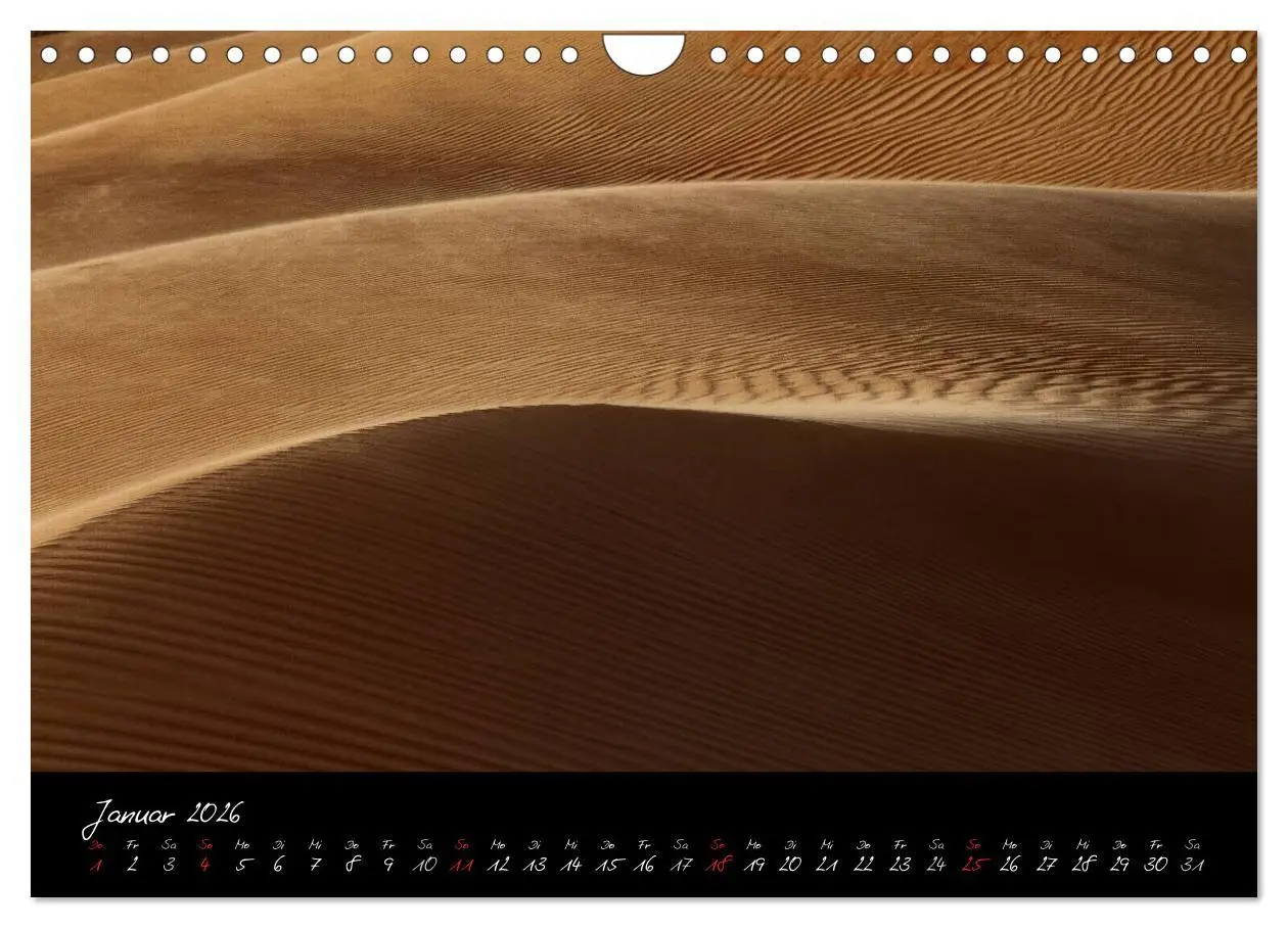 Bild: 9783516164503 | Faszination Wüste (Wandkalender 2026 DIN A4 quer), CALVENDO...