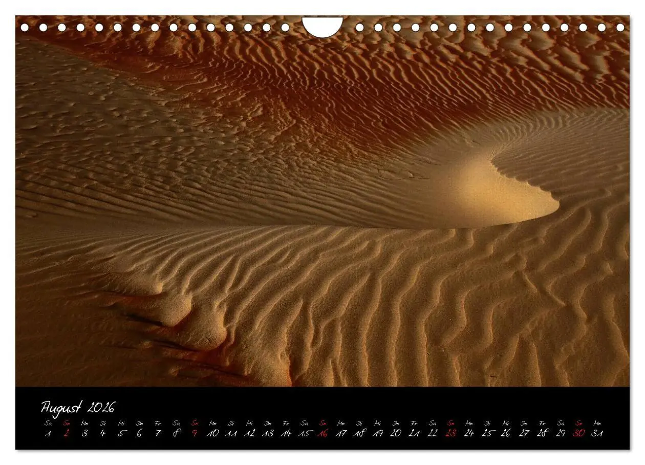 Bild: 9783516164503 | Faszination Wüste (Wandkalender 2026 DIN A4 quer), CALVENDO...