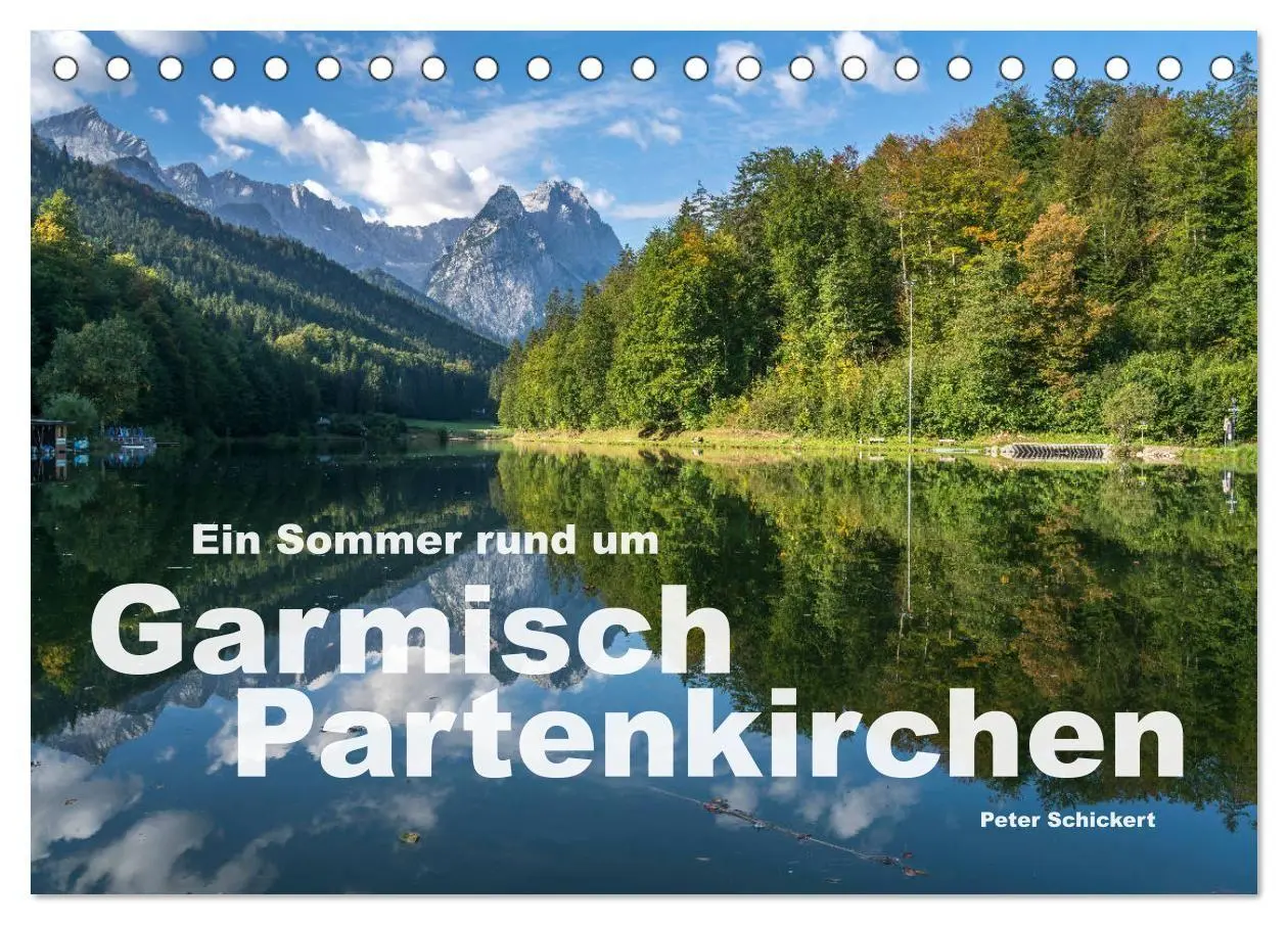 Cover: 9783569634503 | Ein Sommer rund um Garmisch-Partenkirchen (Tischkalender 2027 DIN...