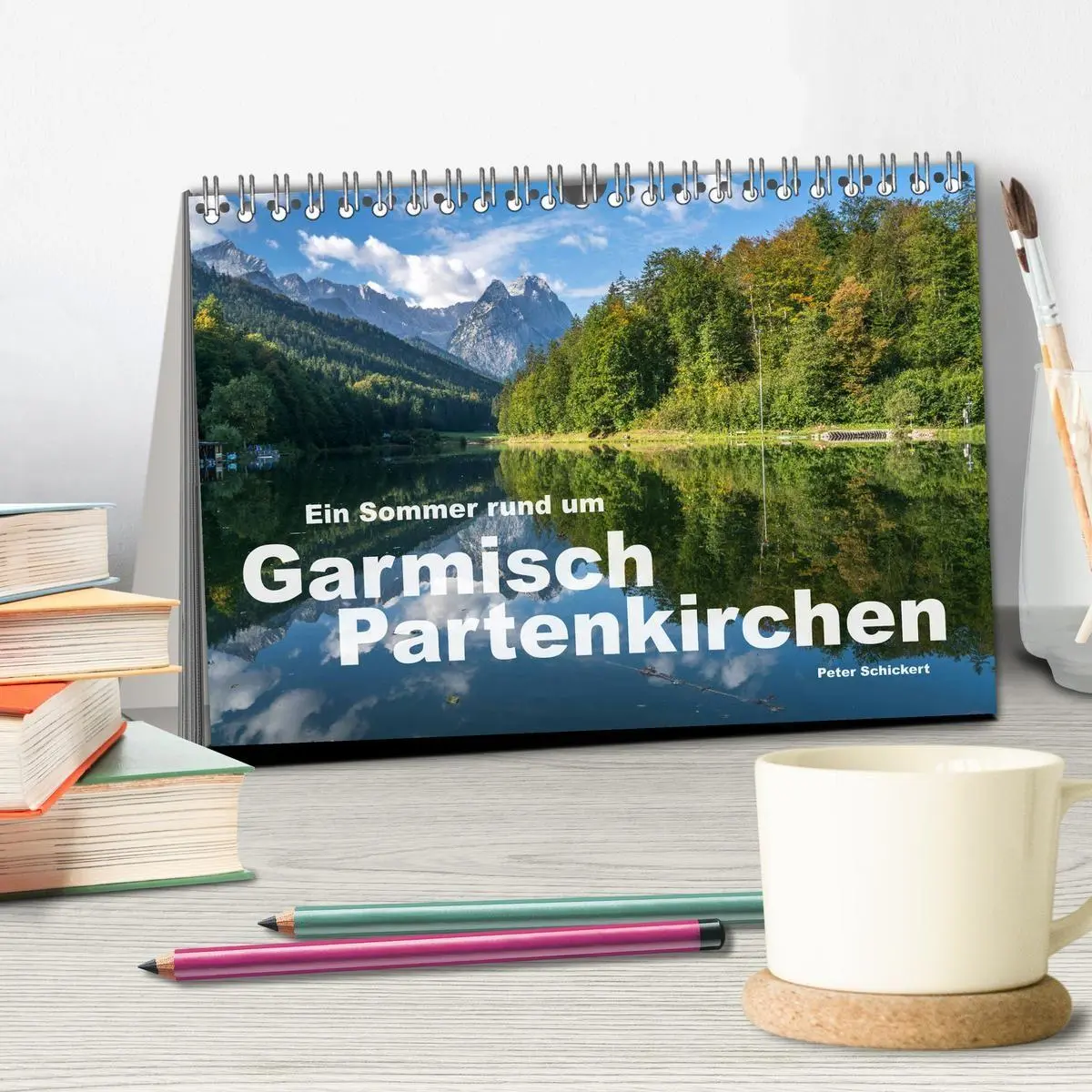 Bild: 9783569634503 | Ein Sommer rund um Garmisch-Partenkirchen (Tischkalender 2027 DIN...