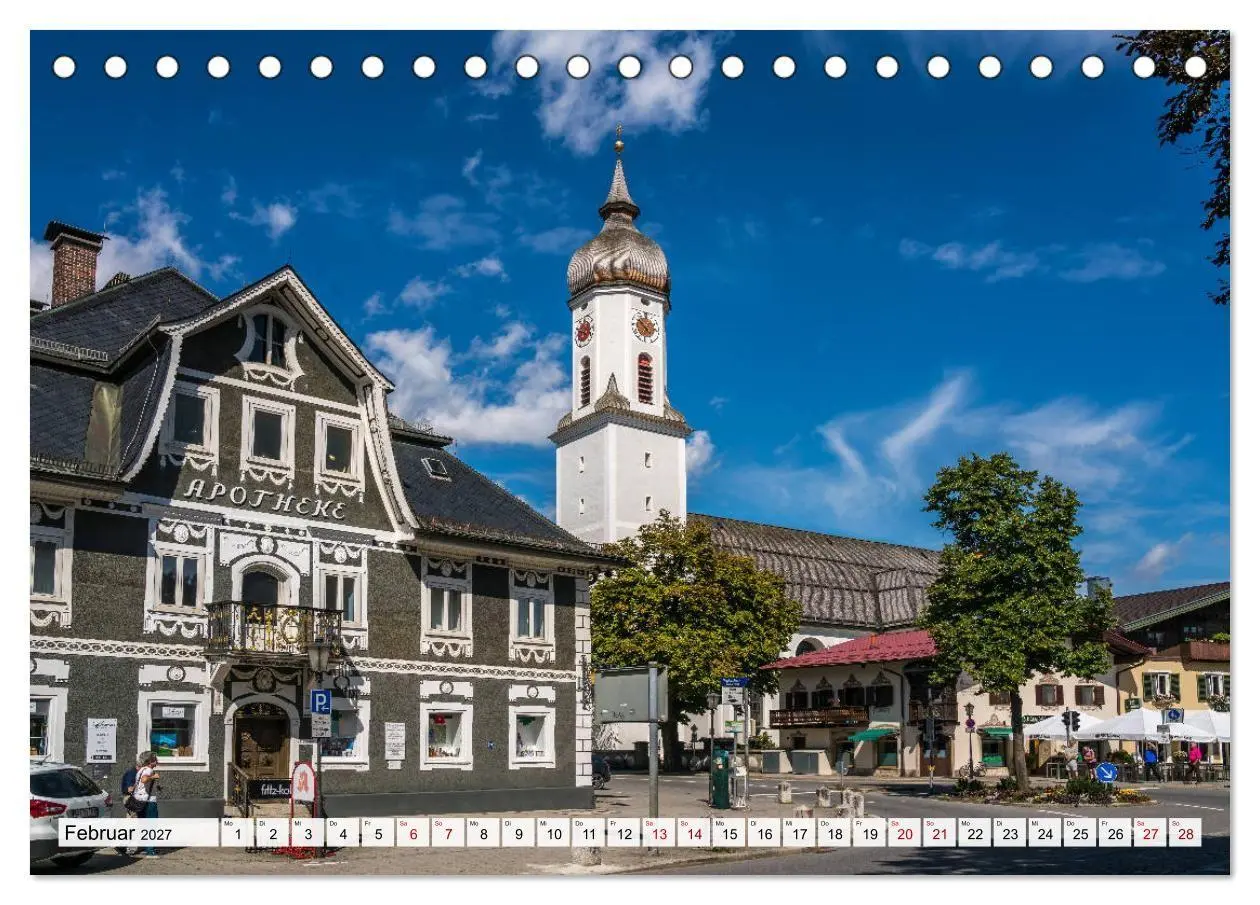 Bild: 9783569634503 | Ein Sommer rund um Garmisch-Partenkirchen (Tischkalender 2027 DIN...