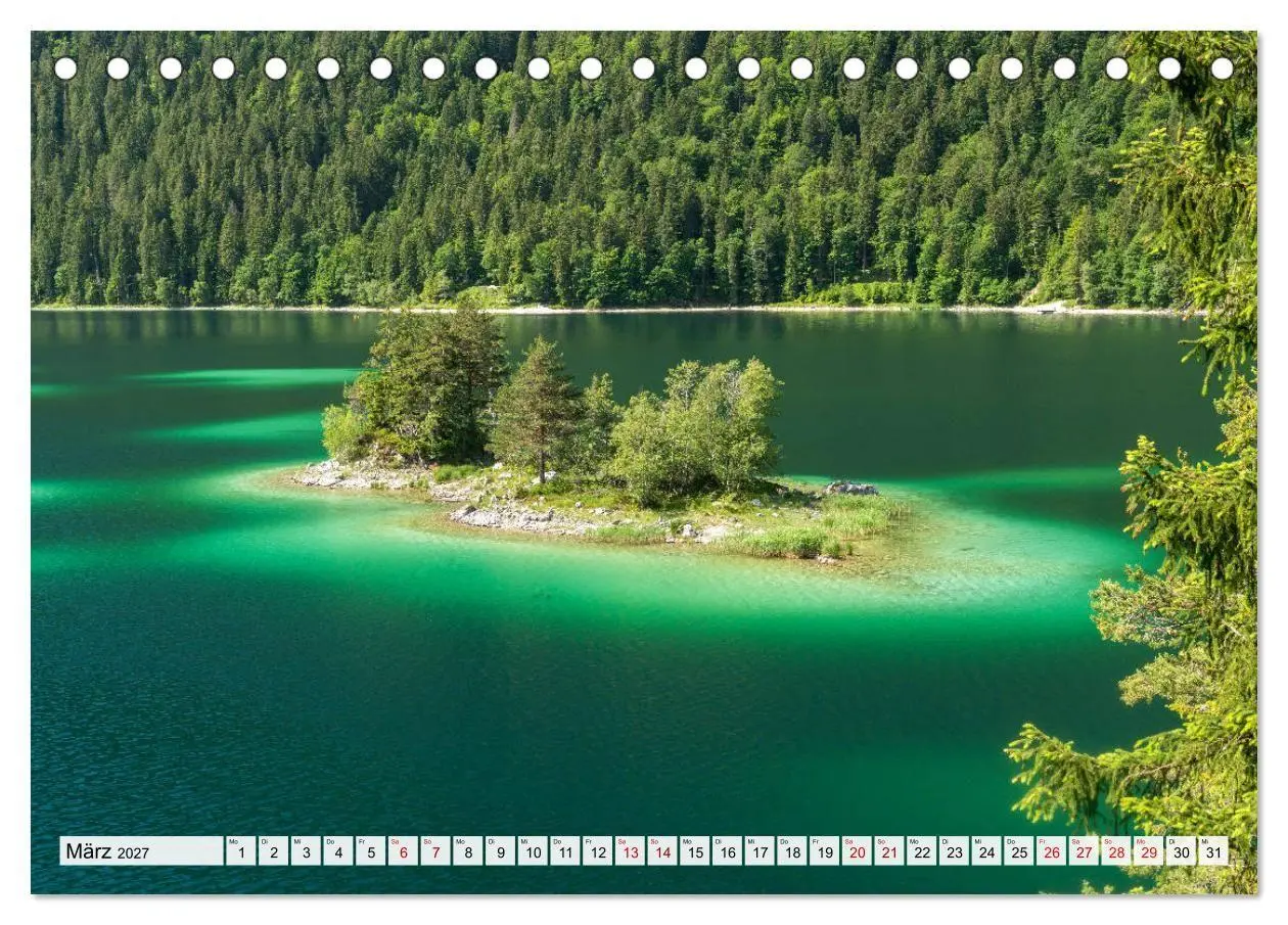 Bild: 9783569634503 | Ein Sommer rund um Garmisch-Partenkirchen (Tischkalender 2027 DIN...