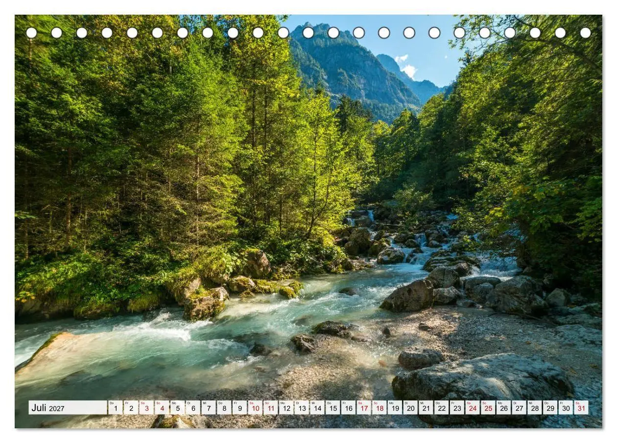 Bild: 9783569634503 | Ein Sommer rund um Garmisch-Partenkirchen (Tischkalender 2027 DIN...