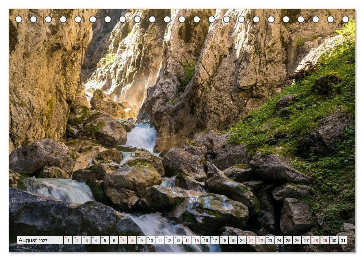 Bild: 9783569634503 | Ein Sommer rund um Garmisch-Partenkirchen (Tischkalender 2027 DIN...
