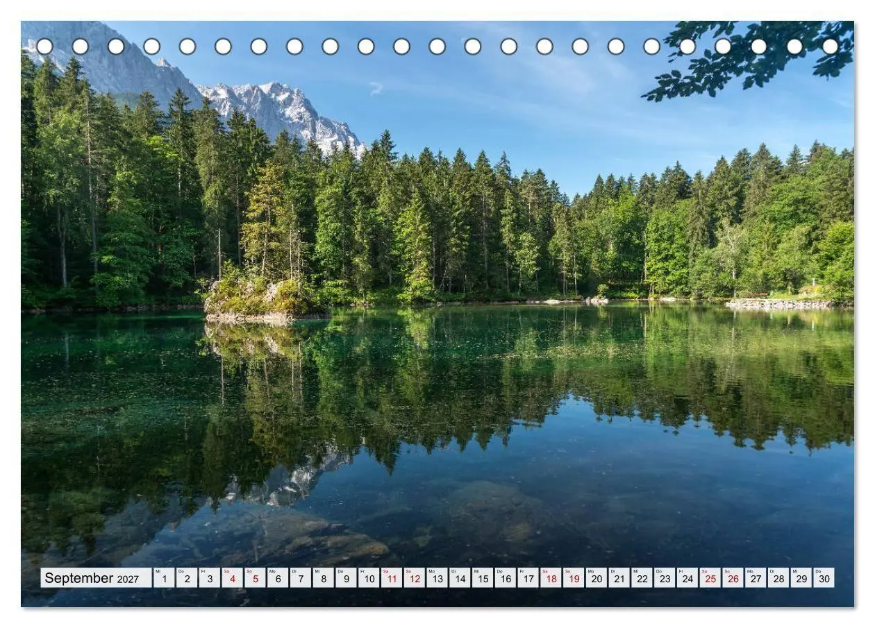 Bild: 9783569634503 | Ein Sommer rund um Garmisch-Partenkirchen (Tischkalender 2027 DIN...