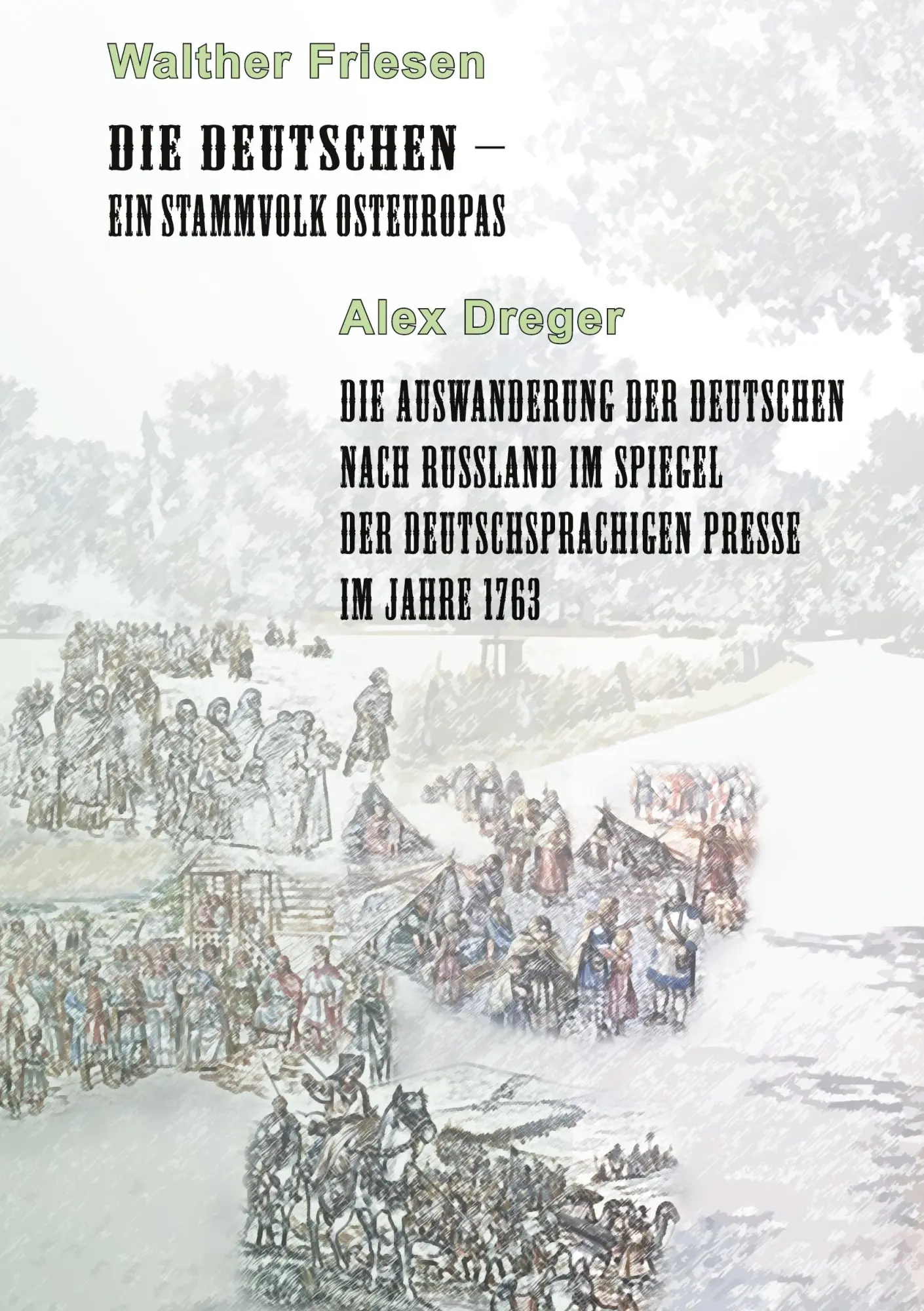 Cover: 9783753464503 | Die Deutschen - ein Stammvolk Osteuropas / Die Auswanderung der...