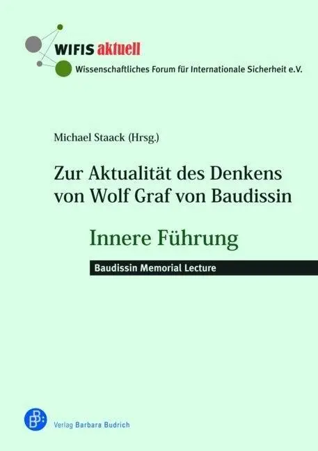 Cover: 9783866494503 | Zur Aktualität des Denkens von Wolf Graf von Baudissin | Staack | Buch