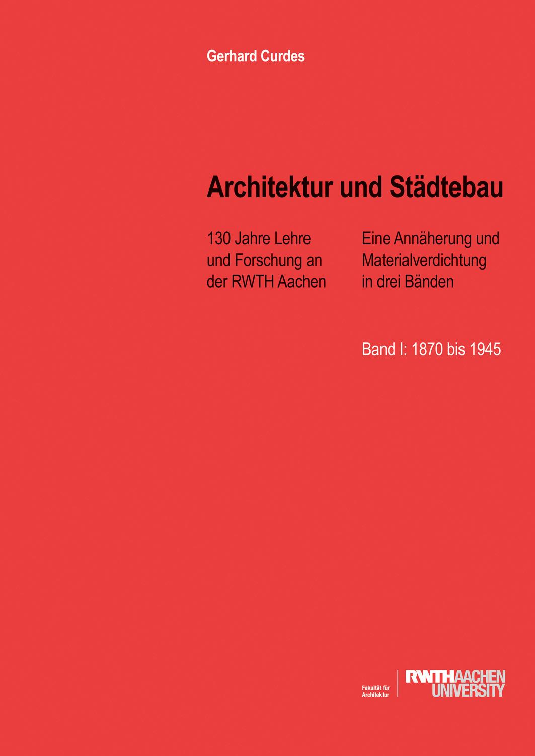 Cover: 9783943164503 | Architektur und Städtebau | Gerhard Curdes | Taschenbuch | Deutsch