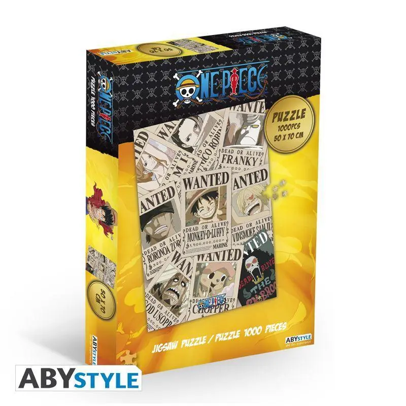 Bild: 3665361054603 | ONE PIECE - Jigsaw puzzle 1000 pieces - Wanted | Spiel | ABYJDP004