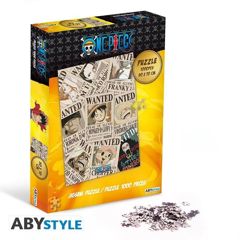 Bild: 3665361054603 | ONE PIECE - Jigsaw puzzle 1000 pieces - Wanted | Spiel | ABYJDP004