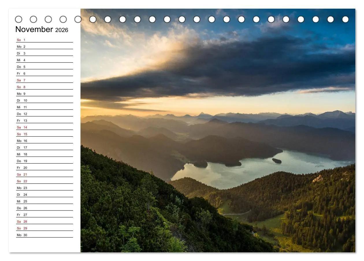 Bild: 9783457754603 | Atemberaubende Alpenwelt (Tischkalender 2026 DIN A5 quer), CALVENDO...