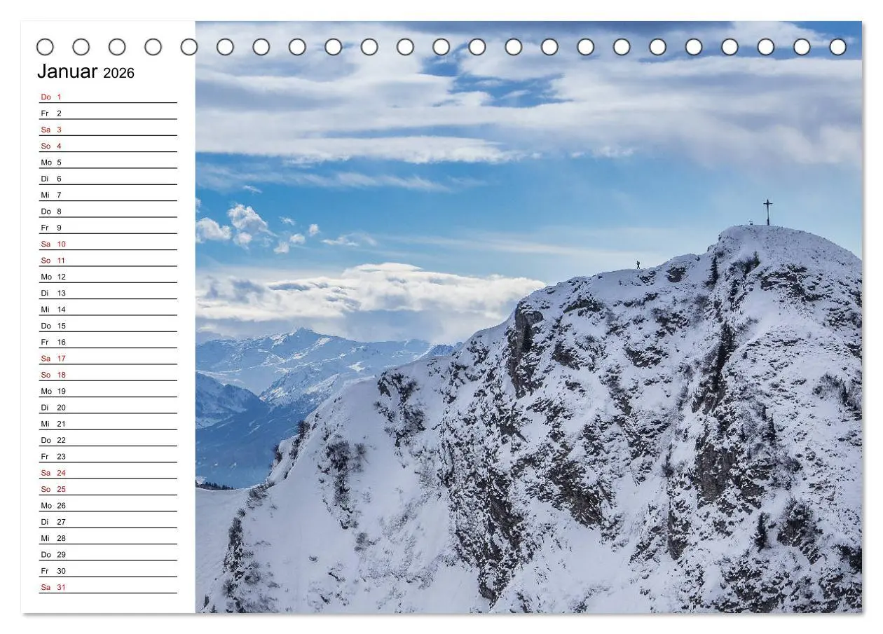 Bild: 9783457754603 | Atemberaubende Alpenwelt (Tischkalender 2026 DIN A5 quer), CALVENDO...