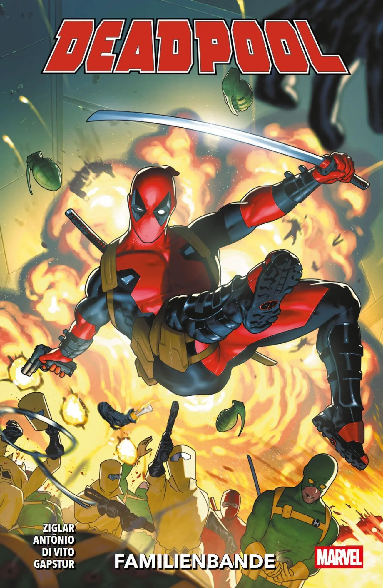 Cover: 9783741644603 | Deadpool - Neustart (2. Serie) | Bd. 3: Familienbande | Ziglar (u. a.)
