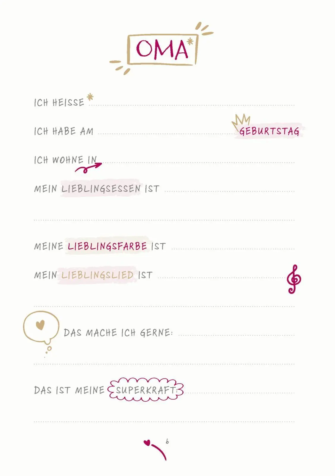 Bild: 9783830364603 | Oma und ich - unsere schönsten Momente | Lappan Verlag | Buch | 160 S.