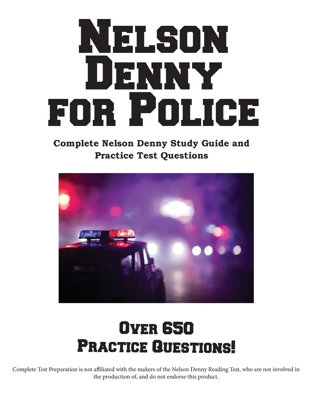 Cover: 9781772454703 | Nelson Denny for Police | Complete Test Preparation Inc. | Taschenbuch
