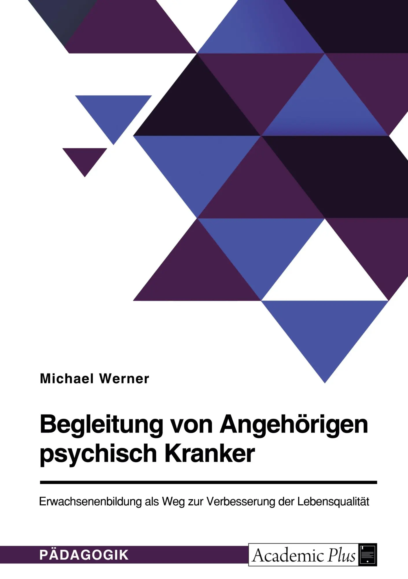 Cover: 9783346864703 | Begleitung von Angehörigen psychisch Kranker. Erwachsenenbildung...