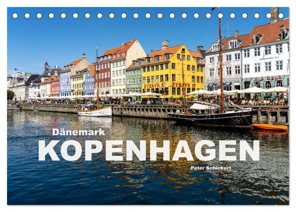 Cover: 9783457674703 | Dänemark - Kopenhagen (Tischkalender 2026 DIN A5 quer), CALVENDO...