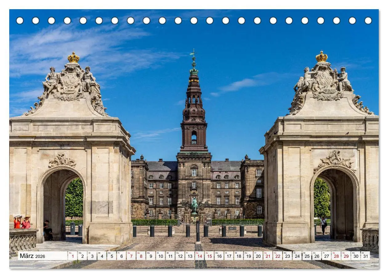 Bild: 9783457674703 | Dänemark - Kopenhagen (Tischkalender 2026 DIN A5 quer), CALVENDO...