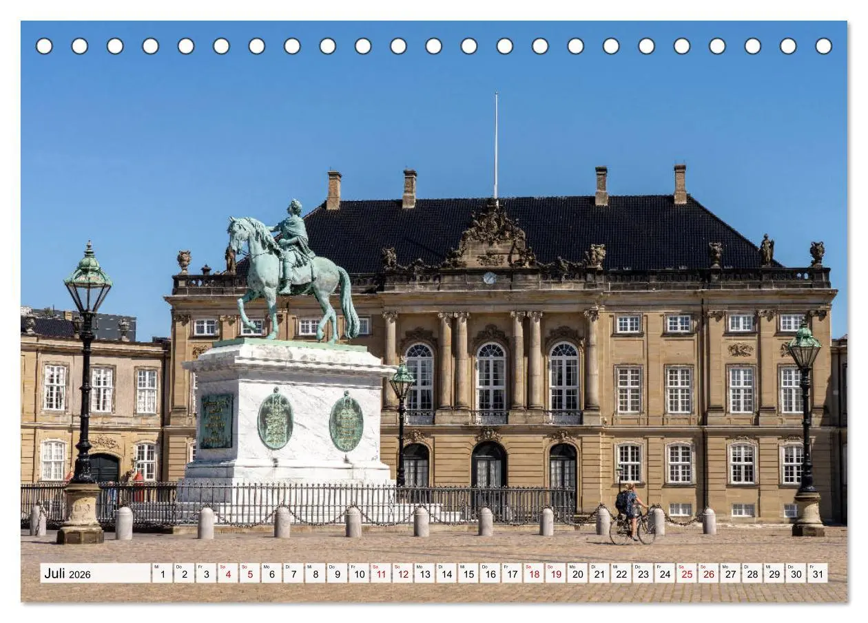 Bild: 9783457674703 | Dänemark - Kopenhagen (Tischkalender 2026 DIN A5 quer), CALVENDO...