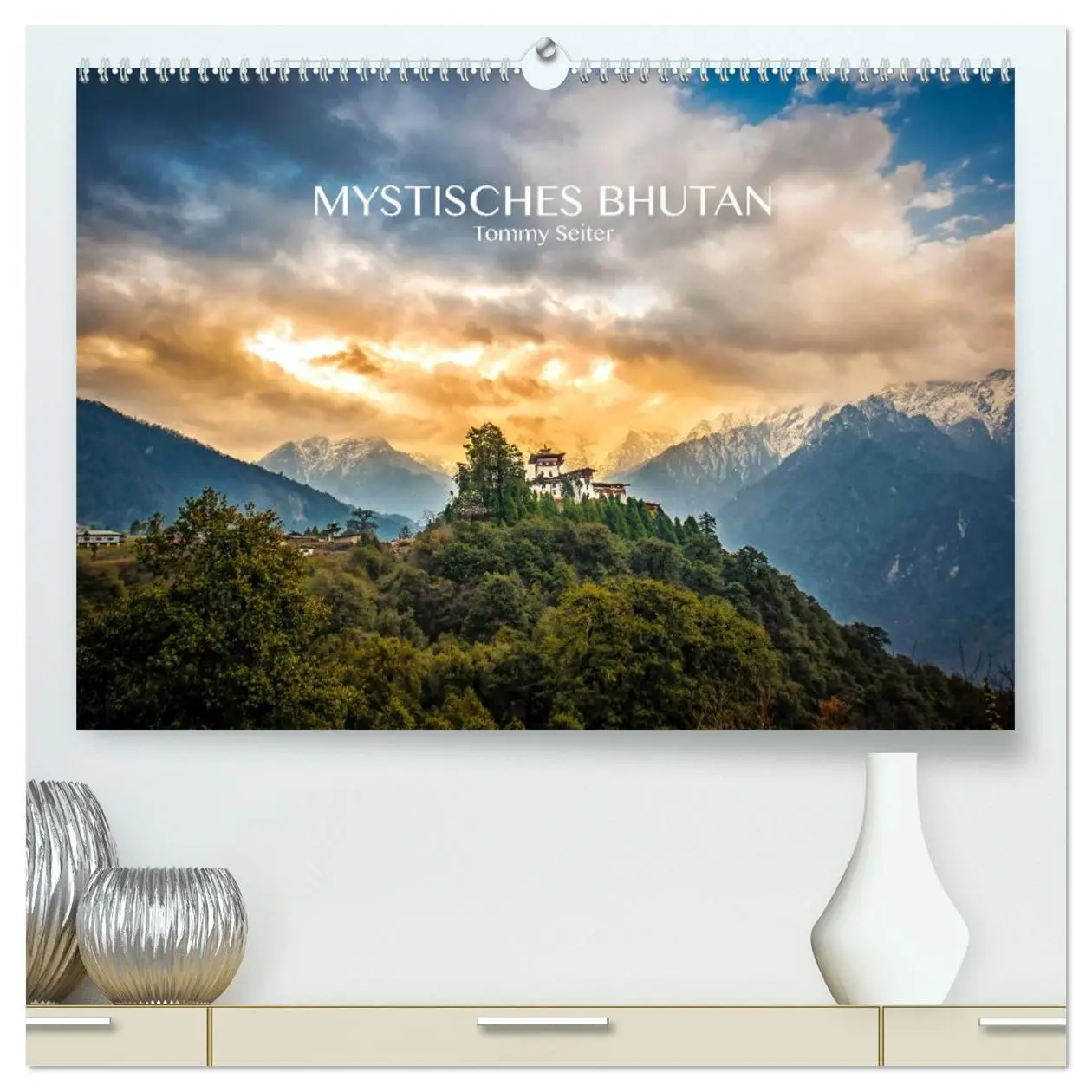 Cover: 9783457814703 | Mystisches Bhutan (hochwertiger Premium Wandkalender 2026 DIN A2...
