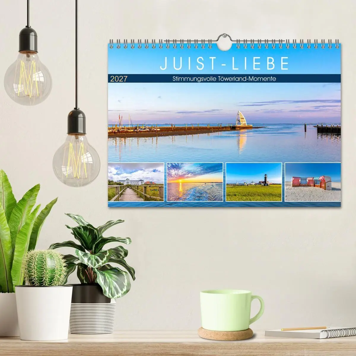 Bild: 9783569474703 | JUIST-LIEBE (Wandkalender 2027 DIN A4 quer), CALVENDO Monatskalender