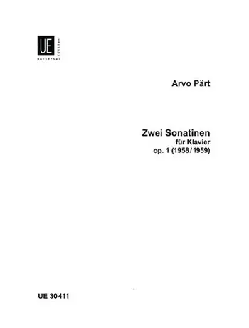 Cover: 9783702404703 | Sonatinen(2) Opus 1 | Arvo Pärt | Buch | Universal Edition