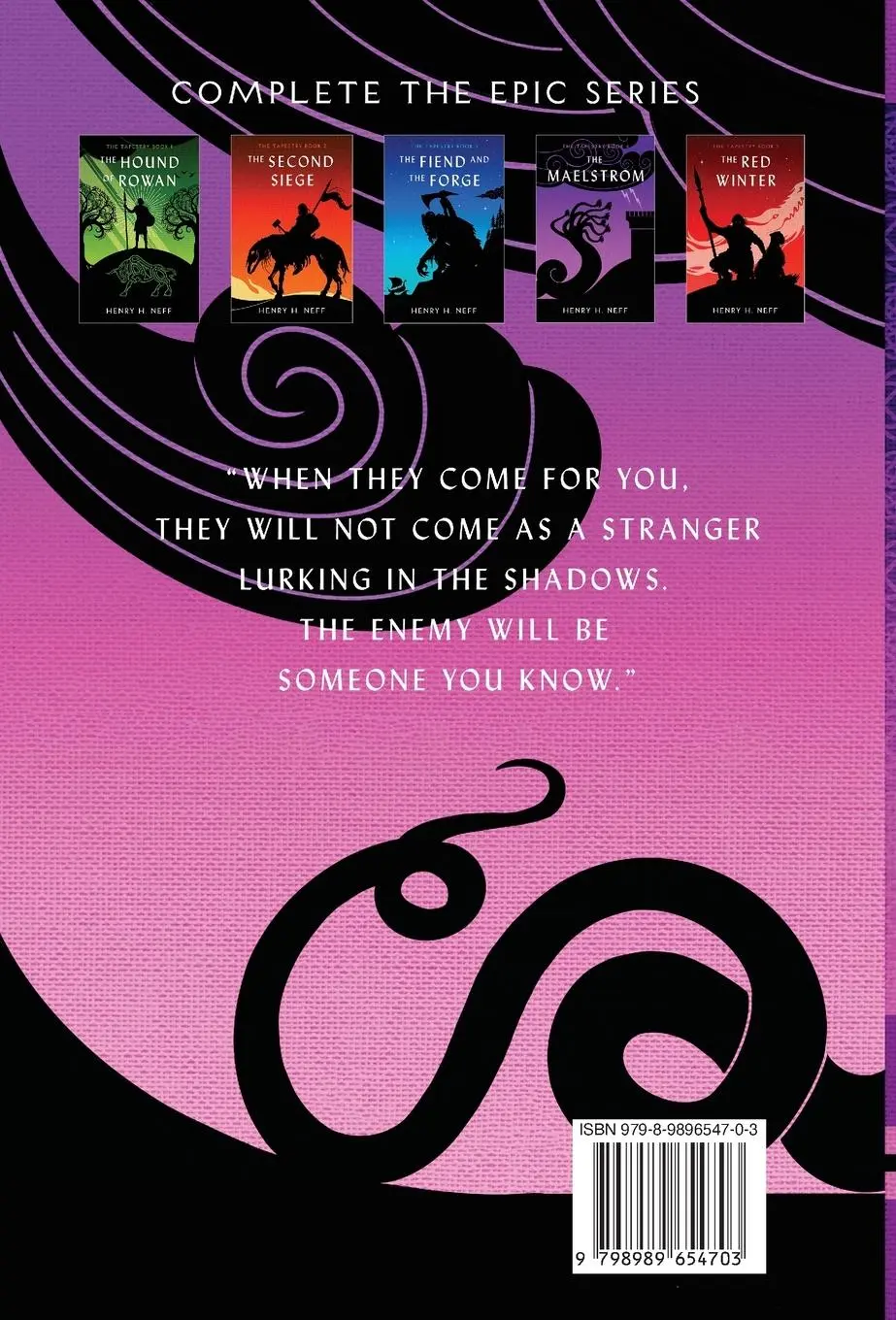 Rückseite: 9798989654703 | The Maelstrom | Book Four of The Tapestry | Henry H Neff | Buch | 2024