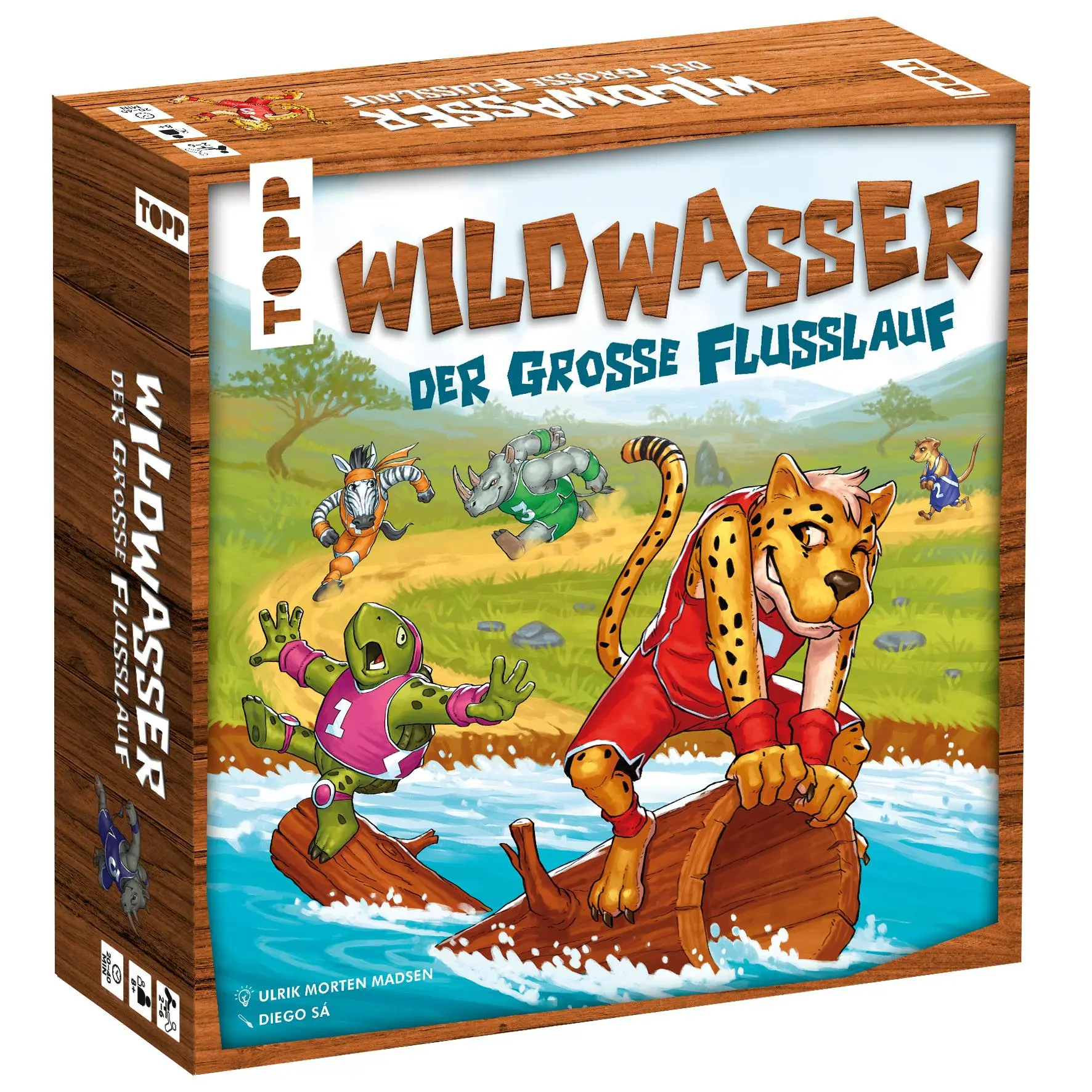 Cover: 4007742184803 | Wildwasser - Der große Flusslauf | Ulrik Morten Madsen | Spiel | 2024