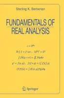 Bild: 9780387984803 | Fundamentals of Real Analysis | Sterling K. Berberian | Taschenbuch
