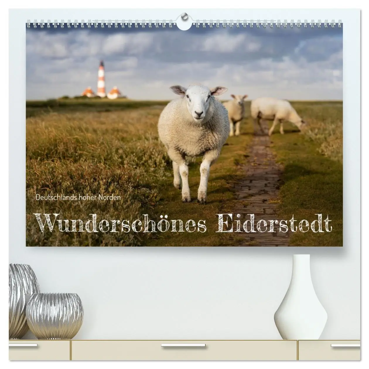 Cover: 9783457424803 | Wunderschönes Eiderstedt (hochwertiger Premium Wandkalender 2026...